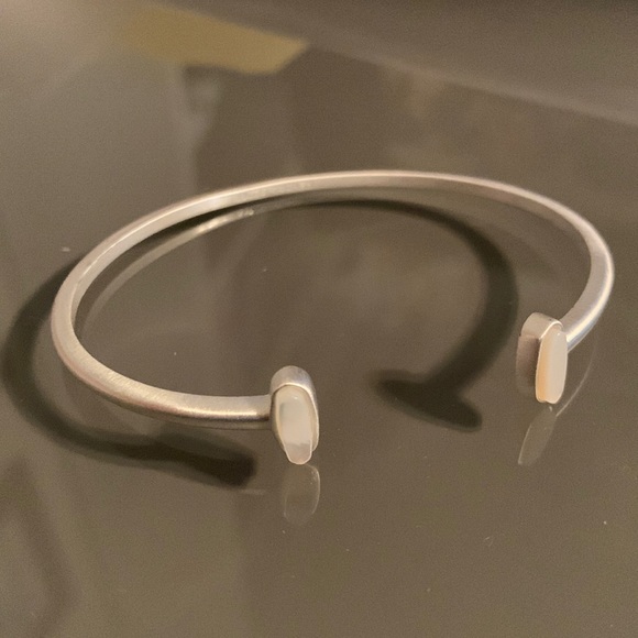 Kendra Scott Mavis Bright Silver Cuff Bracelet - Picture 2 of 9